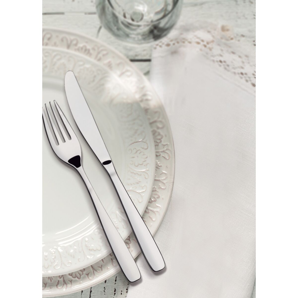 tramontina amazonas stainless steel table knife set of 3